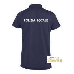 Maglietta polo in tessuto tecnico